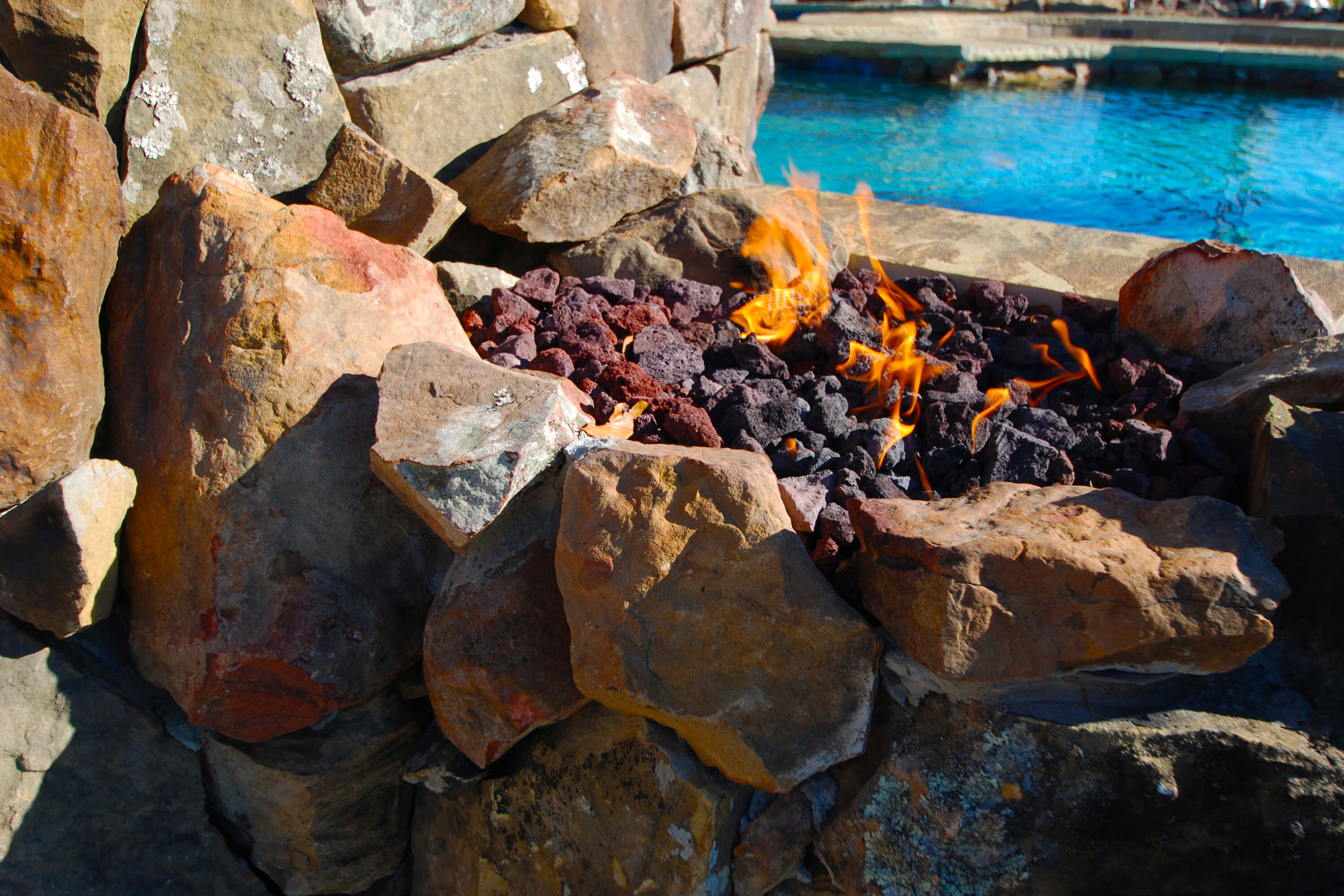 Fire Pit Island